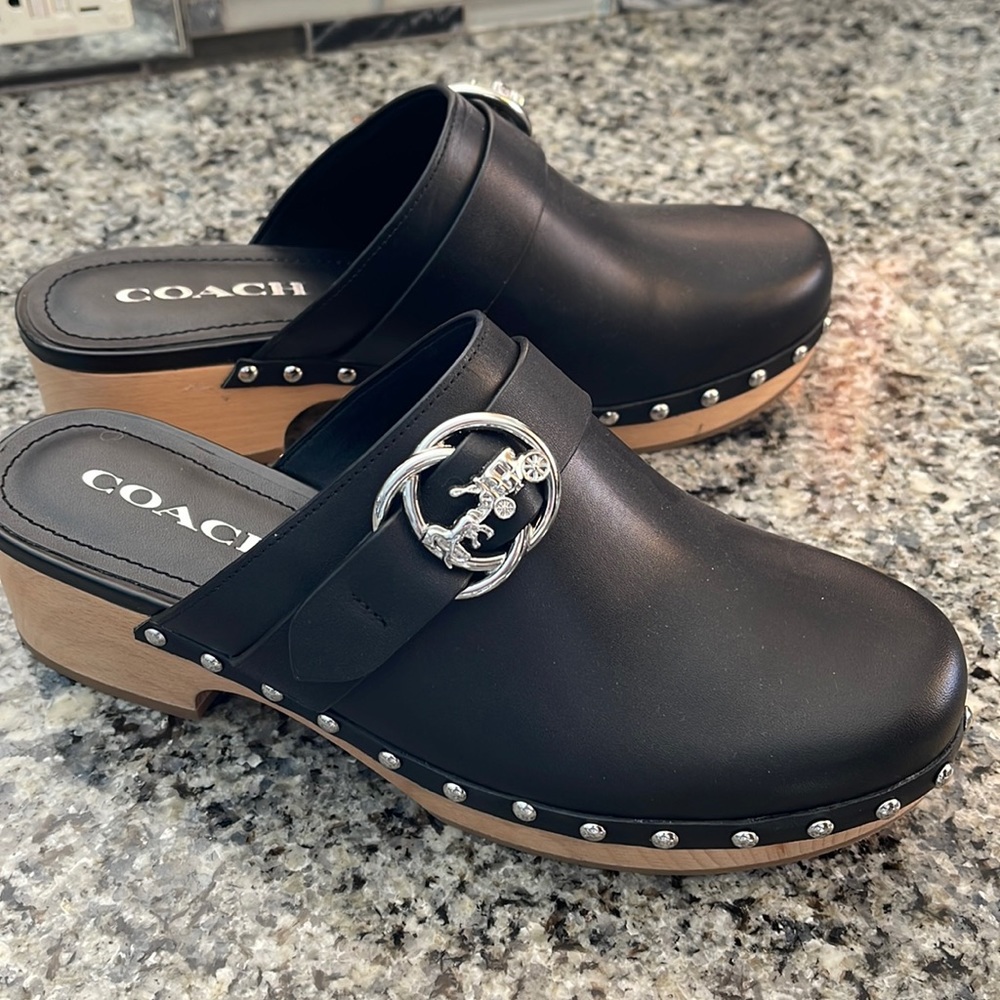 Coach women’s clogs